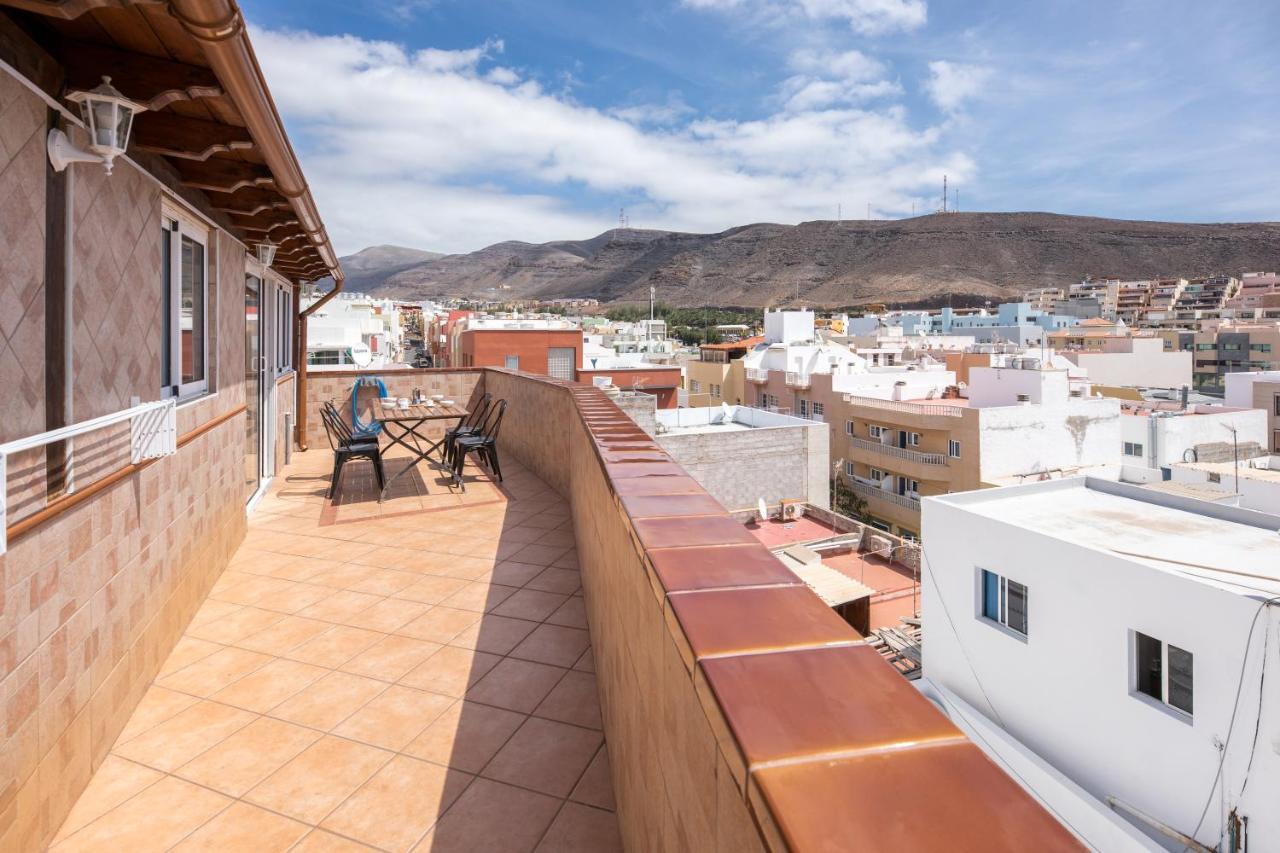 Attico Vista Oceano E Citta 3 Camere 2 Bagni Wifi Ac Morro Jable  Exteriér fotografie