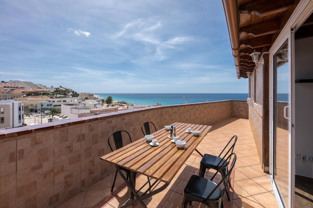 Attico Vista Oceano E Citta 3 Camere 2 Bagni Wifi Ac Morro Jable  Exteriér fotografie